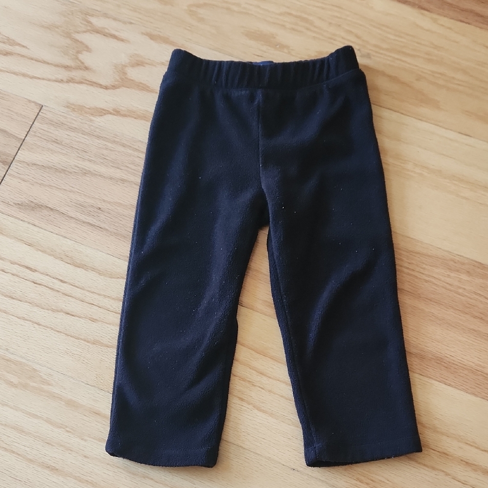 The Children's Place Classic Black Fleece Sweatpants 2T